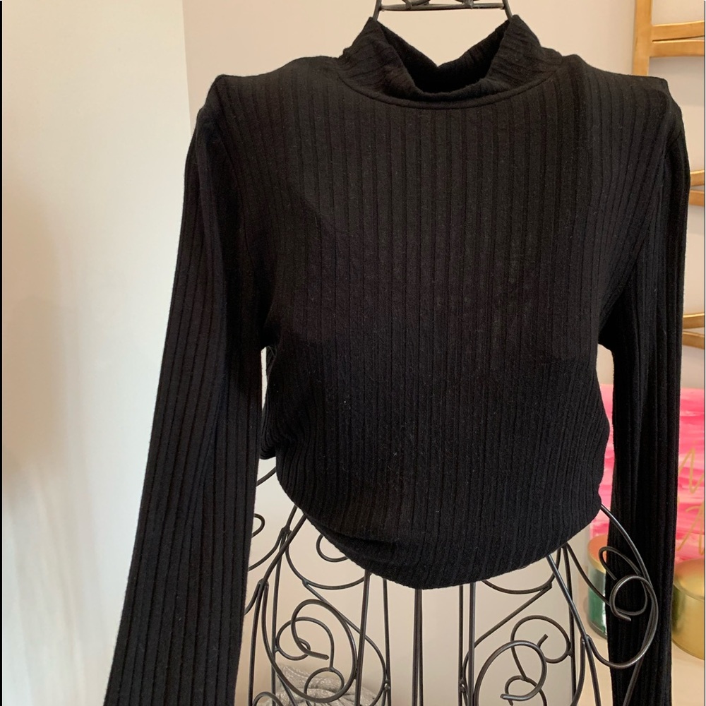 Black turtleneck